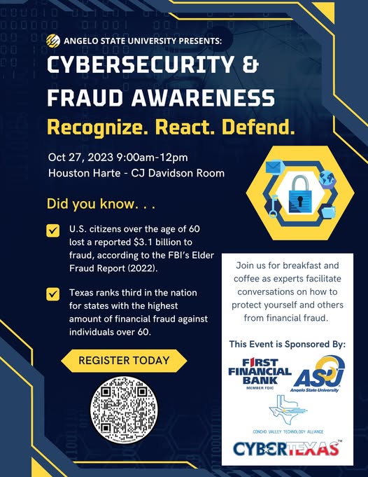 Cyber Security & Fraud Awareness - 2023 - ASU