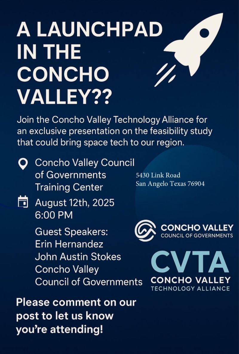 A Launchpad in the Concho Valley?